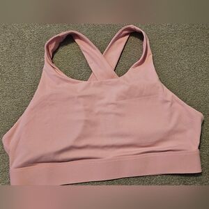 Fabletics No-bounce High Impact Sports Bra Pink XXL